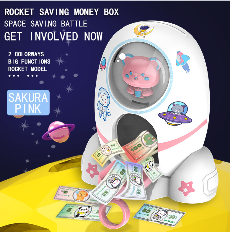 Saving pot-Rocket(2 colors mixed)